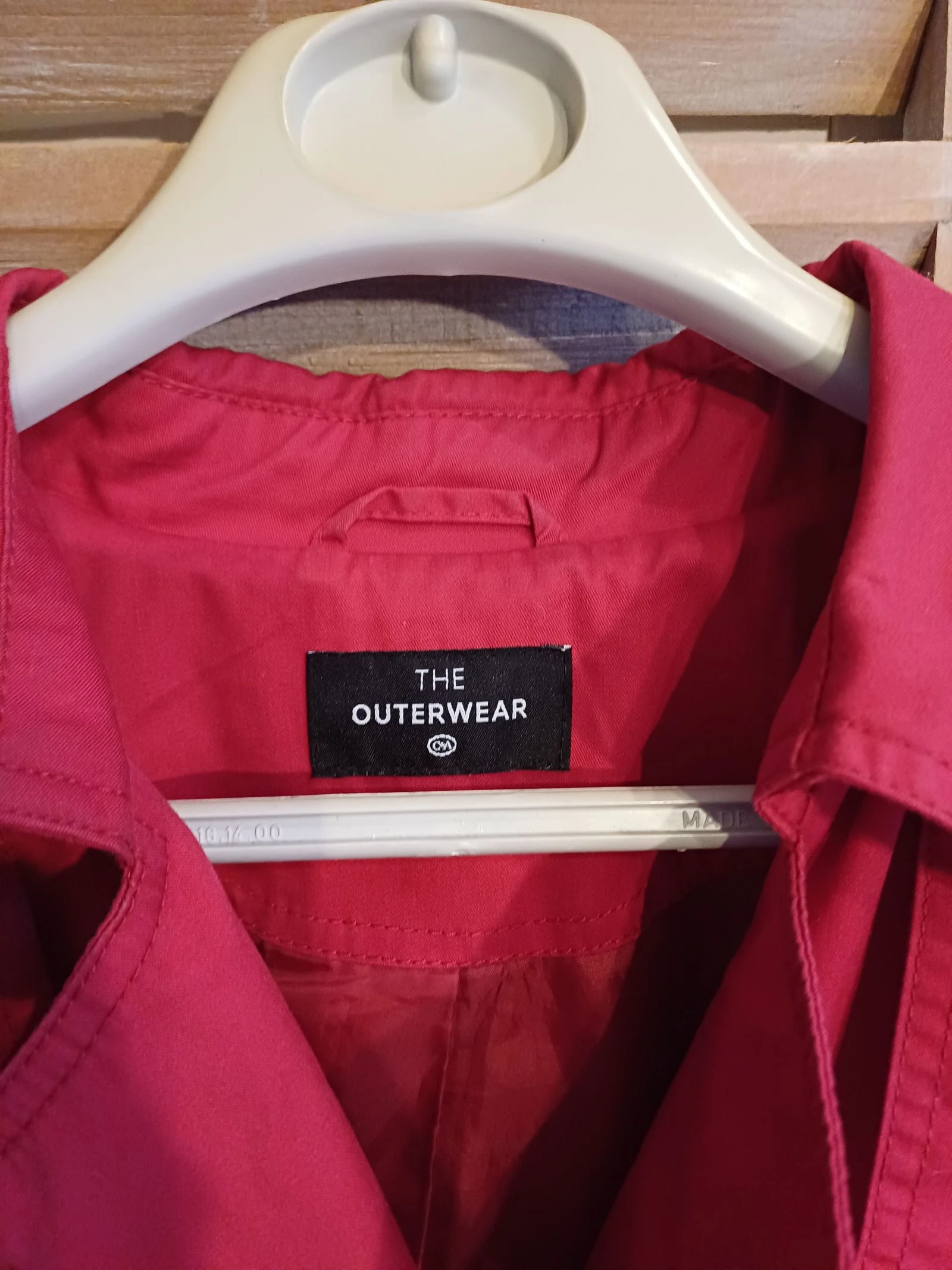 Parka rojo intenso- 46 - The Outerwear – photo 2
